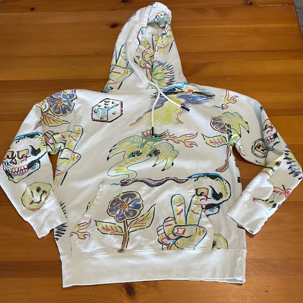 Chinatown Market & Smile hoodie, Hype x Market x Streetwear, Size Large - Picture 15 of 15